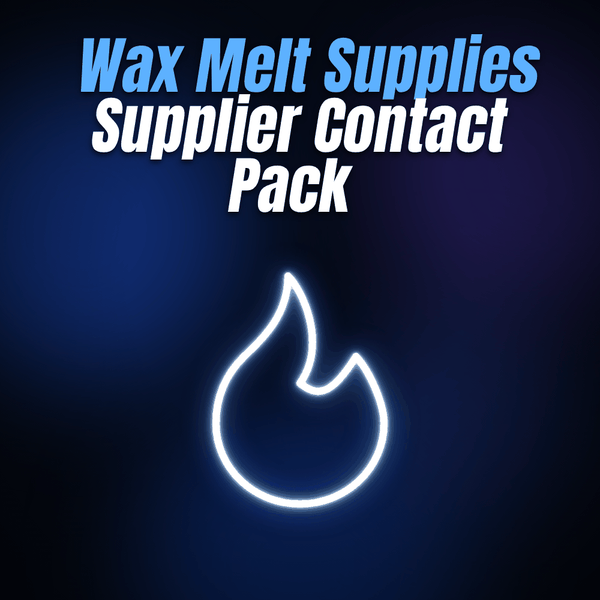 Wax Melt Supplies Supplier Contact Pack