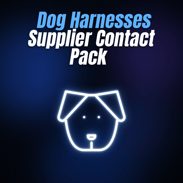 Dog Harnesses Supplier Contact Pack