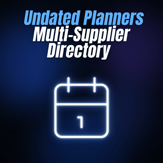 Undated Planners Multi-Supplier Directory