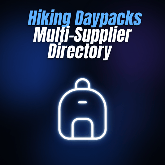 Hiking Daypacks Multi-Supplier Directory