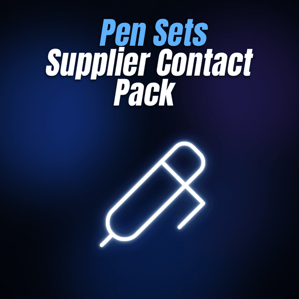 Pen Sets Supplier Contact Pack