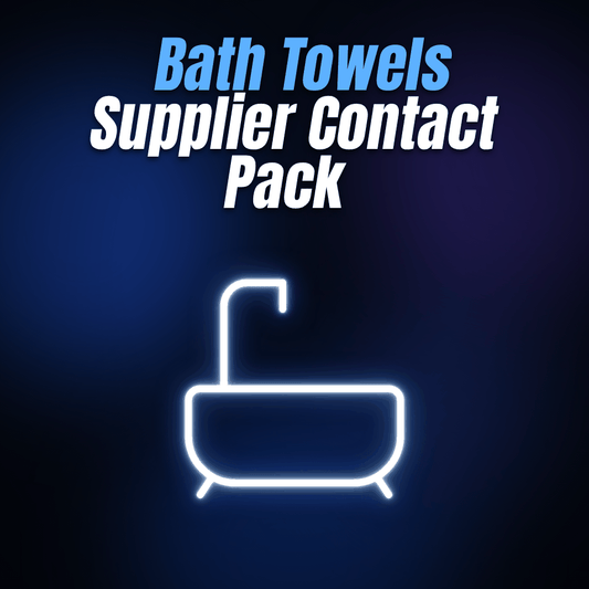 Bath Towels Supplier Contact Pack