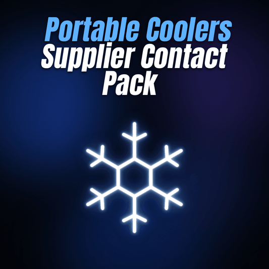 Portable Coolers Supplier Contact Pack