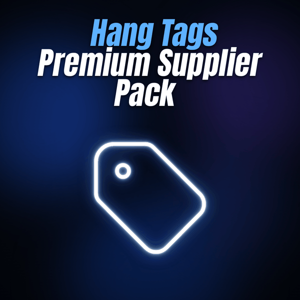Hang Tags Premium Supplier Pack
