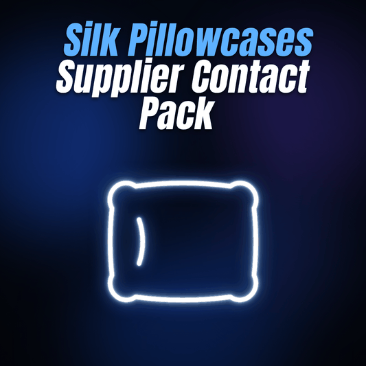 Silk Pillowcases Supplier Contact Pack