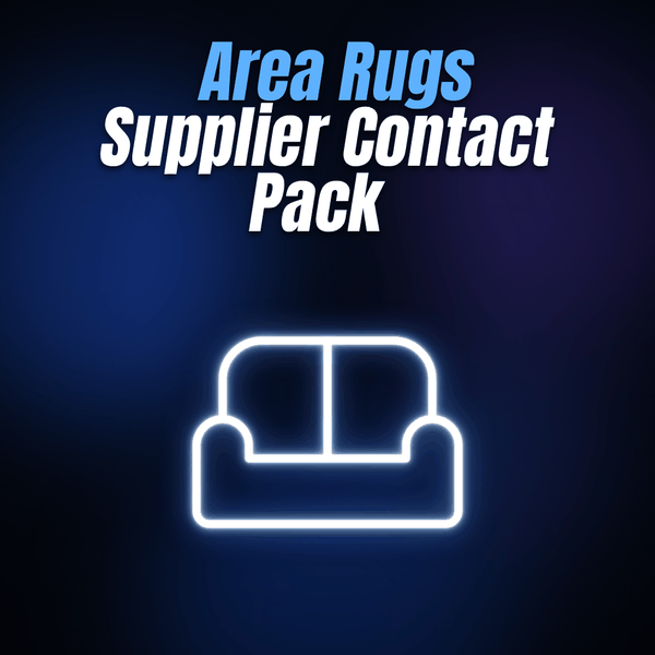 Area Rugs Supplier Contact Pack