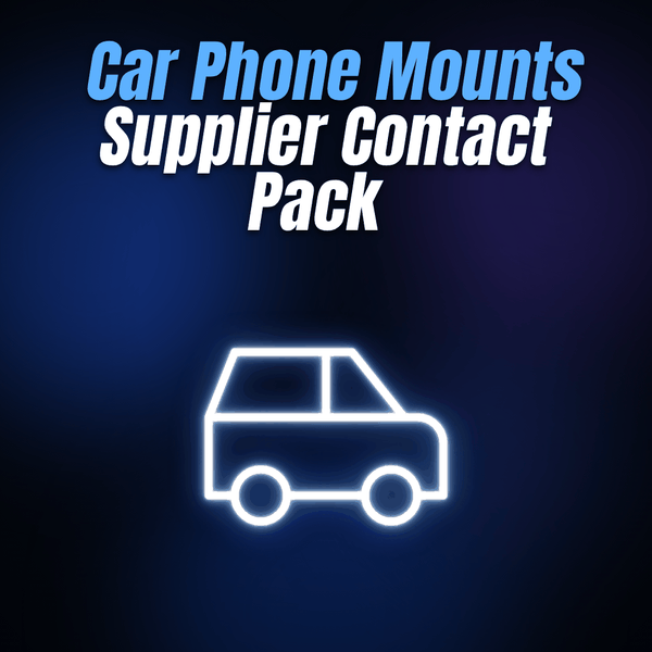 Car Phone Mounts Supplier Contact Pack