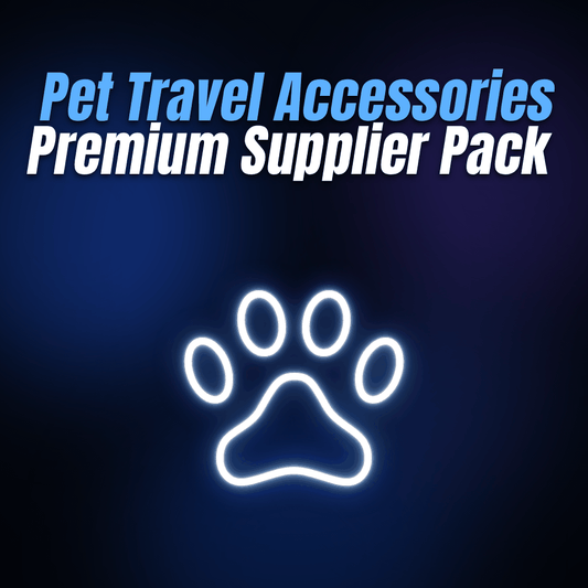 Pet Travel Accessories Premium Supplier Pack