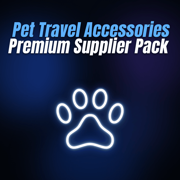 Pet Travel Accessories Premium Supplier Pack