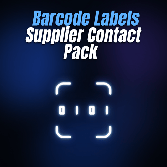 Barcode Labels Supplier Contact Pack