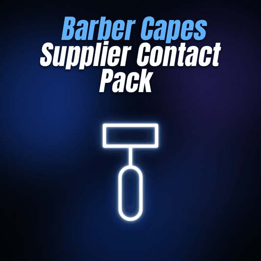 Barber Capes Supplier Contact Pack