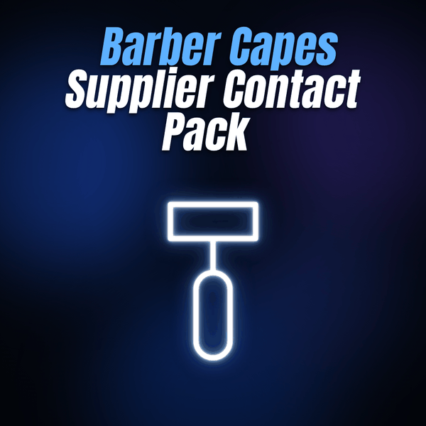 Barber Capes Supplier Contact Pack