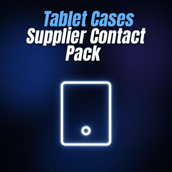 Tablet Cases Supplier Contact Pack
