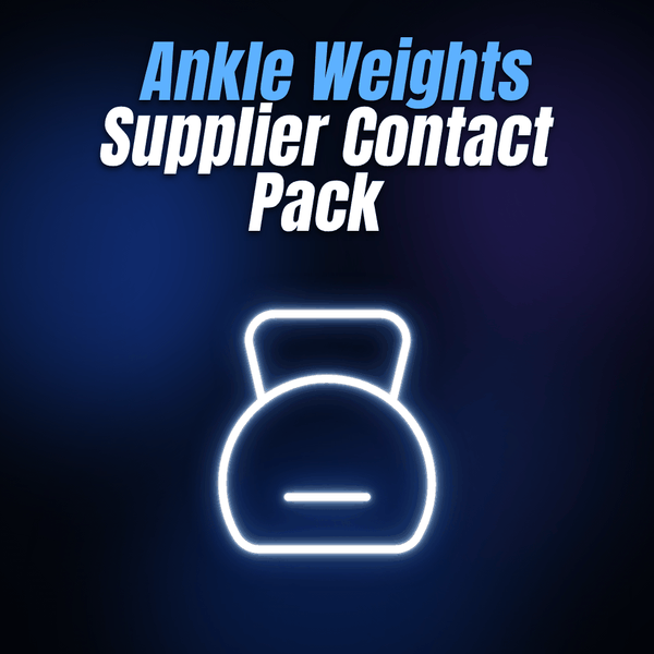Ankle Weights Supplier Contact Pack