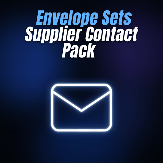 Envelope Sets Supplier Contact Pack