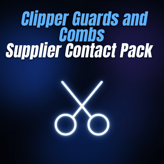 Clipper Guards and Combs Supplier Contact Pack