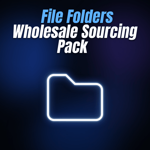 File Folders Wholesale Sourcing Pack