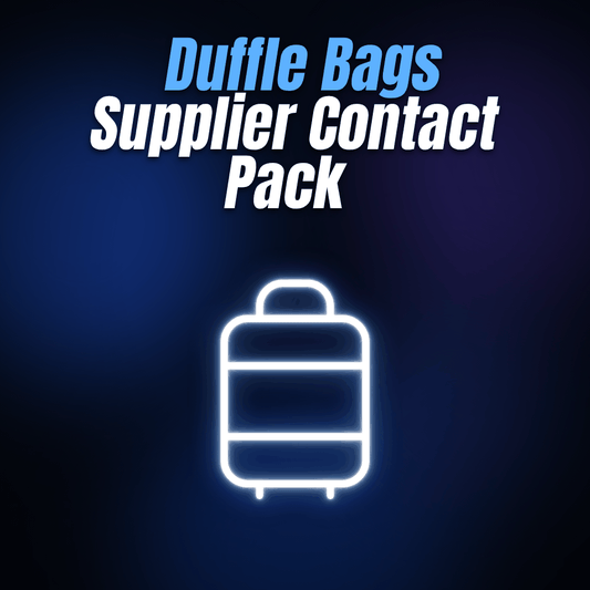 Duffle Bags Supplier Contact Pack