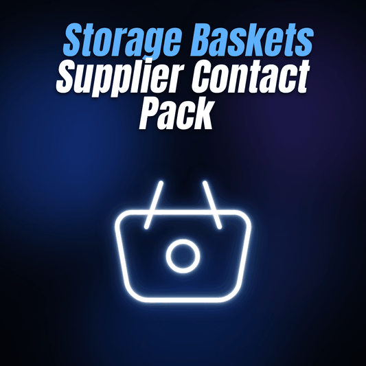 Storage Baskets Supplier Contact Pack