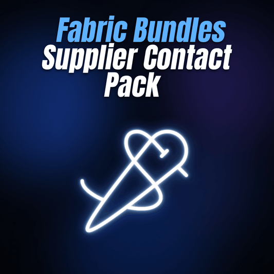 Fabric Bundles Supplier Contact Pack