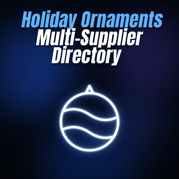 Holiday Ornaments Multi-Supplier Directory