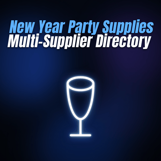 New Year Party Supplies Multi-Supplier Directory