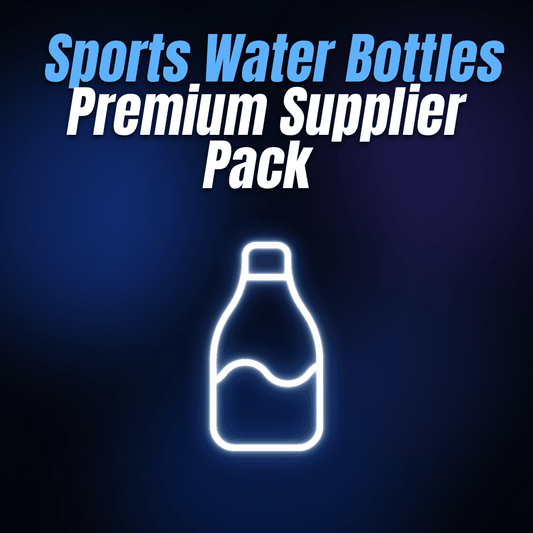Sports Water Bottles Premium Supplier Pack