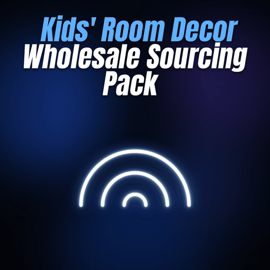 Kids' Room Decor Wholesale Sourcing Pack